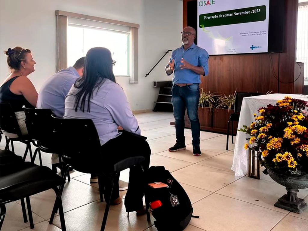 Reunião Em Gouveia - MG para prestação de Contas